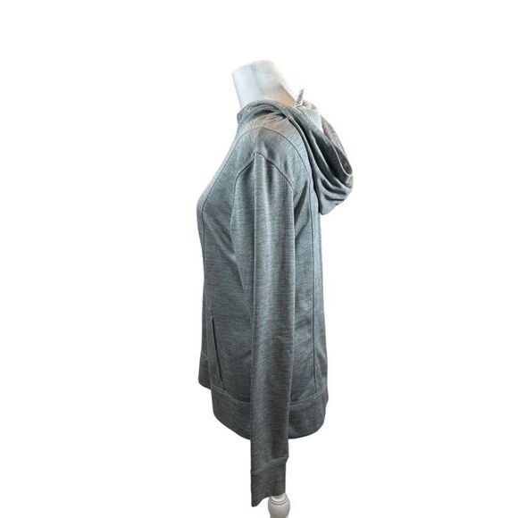 Ladies Grey Avia Brand Hoodie Sweatshirt Size Medium - Picture 7 of 13